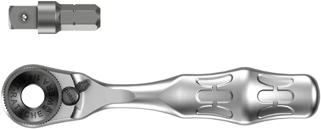 wera-8001-a-zyklop-mini-cliquet-embouts-1-4-sb-2-pi-ces-60-dents-05008110001 image 1