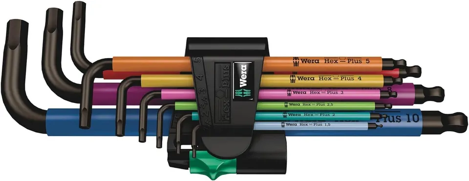 wera-950-spkl-9-sm-n-multicolore-05073593001-jeu-de-9-cl-s-m-les-coud-es-m-triqu image 1