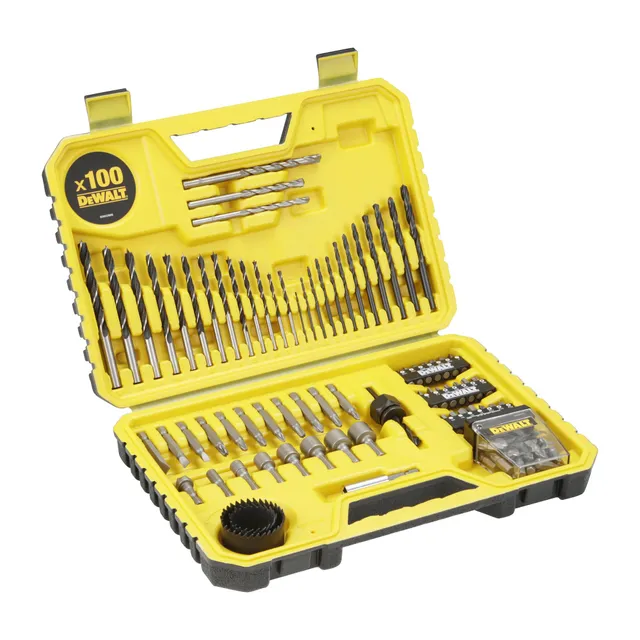 dewalt-dt71563-qz-coffret-100-pi-ces-per-age-et-vissage-forets-bois-m-tal-ma-onn image 1