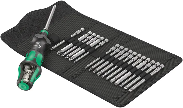 wera-kraftform-kompakt-turbo-1-b085cs5ch2-kit-tournevis-19-pi-ces-m-canisme-turb image 1