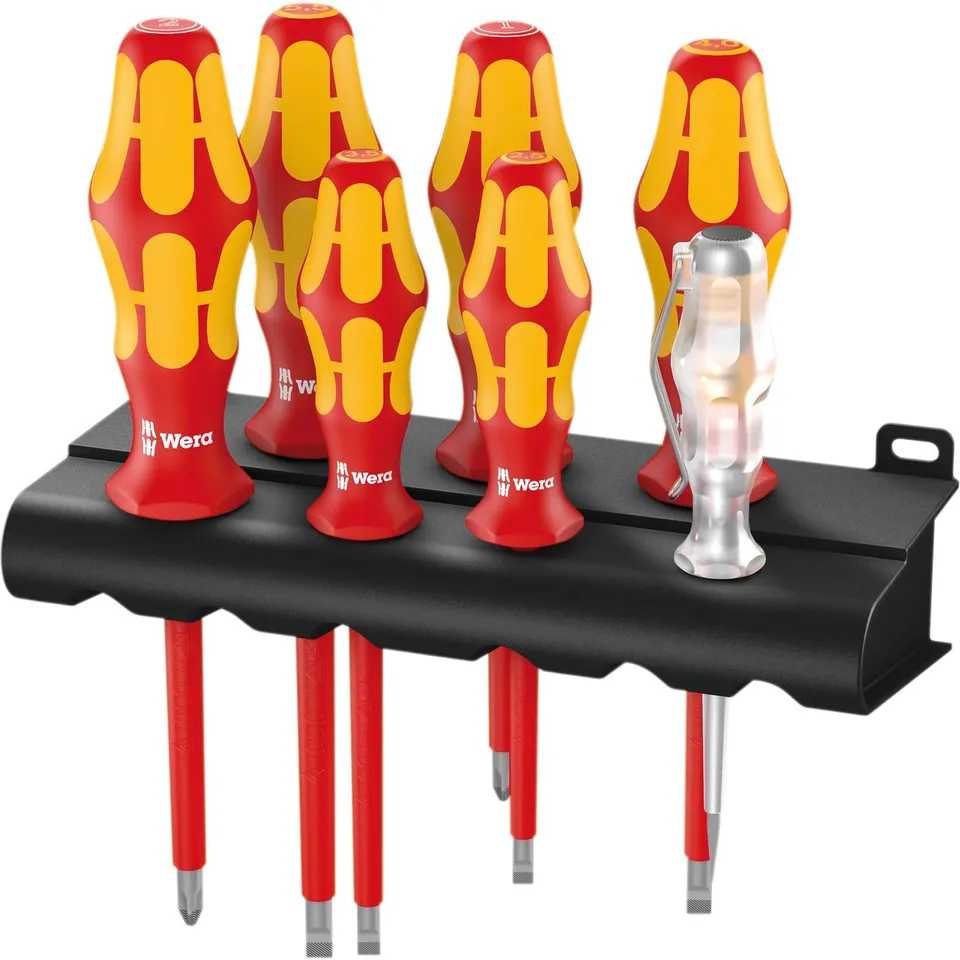 wera-160-i-7-kraftform-plus-vde-jeu-de-7-tournevis-isol-s-1000-v-avec-testeur-de image 1