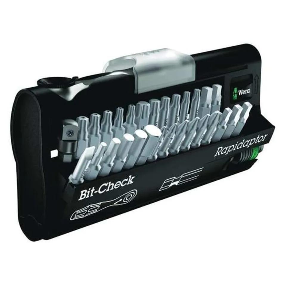 wera-bit-check-30-zyklop-mini-2-coffret-cliquet-embouts-31-pi-ces-acier-forg-jus image 1