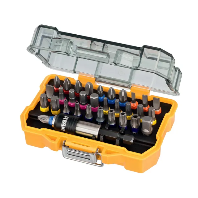 dewalt-dt7969-qz-coffret-de-32-embouts-de-vissage-25-mm-avec-porte-embout-change image 1