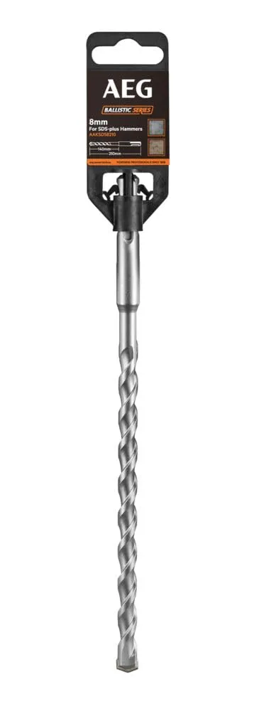 aeg-aaksds8210-foret-sds-2-taillants-8-mm-x-210-mm-pour-b-ton image 1
