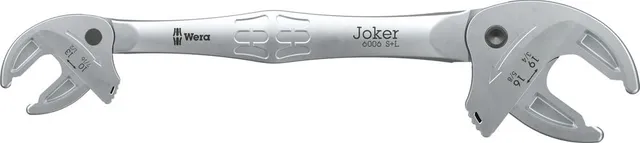 wera-6006-joker-s-l-cl-double-fourche-auto-ajustable-10-13-16-19-mm-208-6-mm image 1