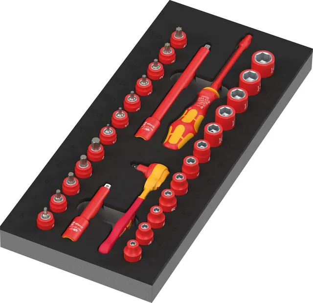 wera-9727-insert-en-mousse-jeu-zyklop-8007-a-vde-1-1-4-30-pi-ces image 1
