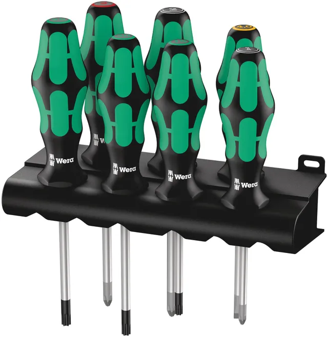 wera-335-350-367-7-lasertip-05320540001-jeu-de-7-tournevis-kraftform-plus-avec-r image 1