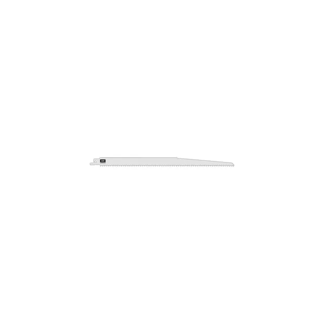 aeg-lame-de-scie-sabre-s1344d-300-mm-pour-bois-humide-et-plastique-coupe-6-250-m image 1