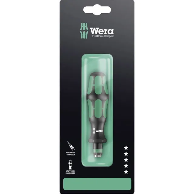 wera-816-r-poign-e-porte-embouts-avec-mandrin-rapidaptor-kraftform-1-4 image 1