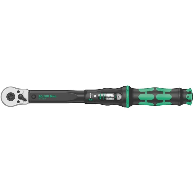 wera-click-torque-c-2-05075621001-cl-dynamom-trique-cliquet-1-2-20-100-nm-pr-cis image 1