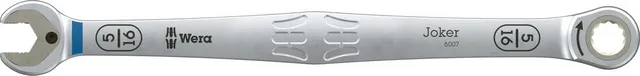 wera-6007-joker-sb-cl-mixte-cliquet-longue-imp-riale-5-16-x-180-mm-fourche-et-cl image 1