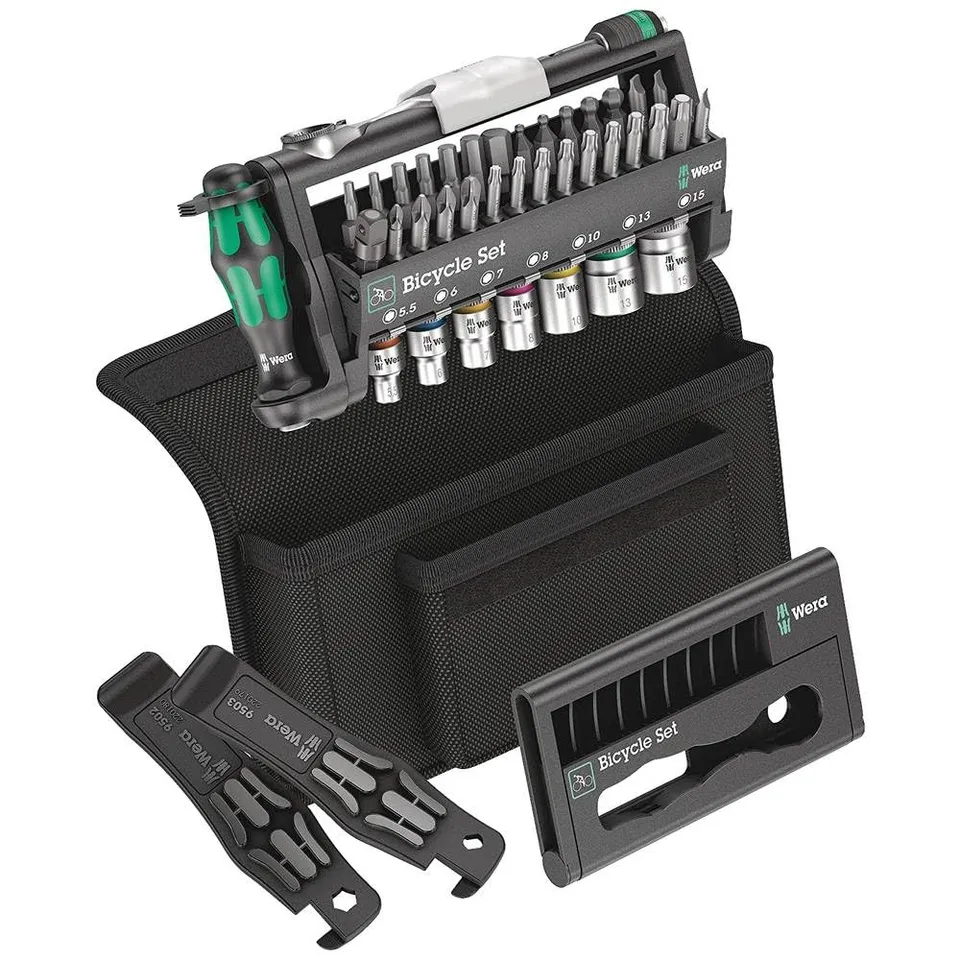 wera-bicycle-set-3-kit-d-outils-v-lo-41-pi-ces-avec-cliquet-embouts-douilles-et- image 1