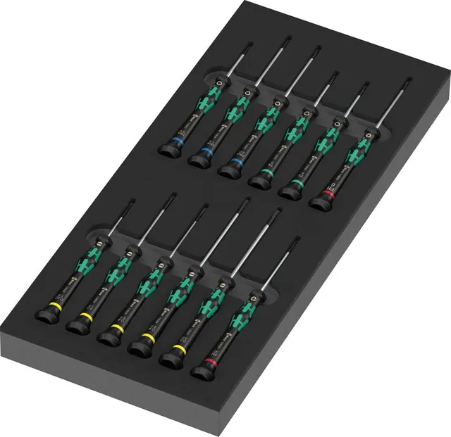 wera-9716-insert-mousse-pour-jeu-kraftform-micro-2-13-pi-ces-12-tournevis-de-pr- image 1