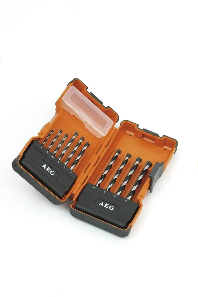 aeg-4932352239-powerset-coffret-de-10-forets-pierre-4-10-mm-pour-b-ton-et-ma-onn image 1