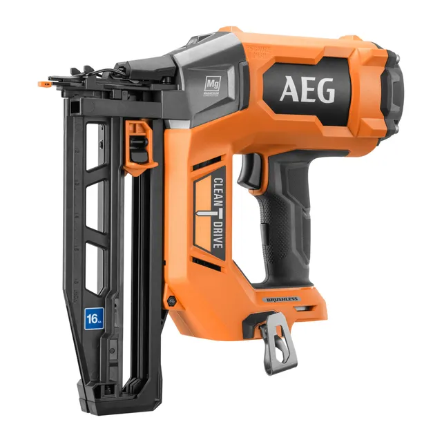 aeg-cloueur-de-finition-sans-fil-pro18v-brushless-b16bn18-0-16-ga-clous-25-65-mm image 1