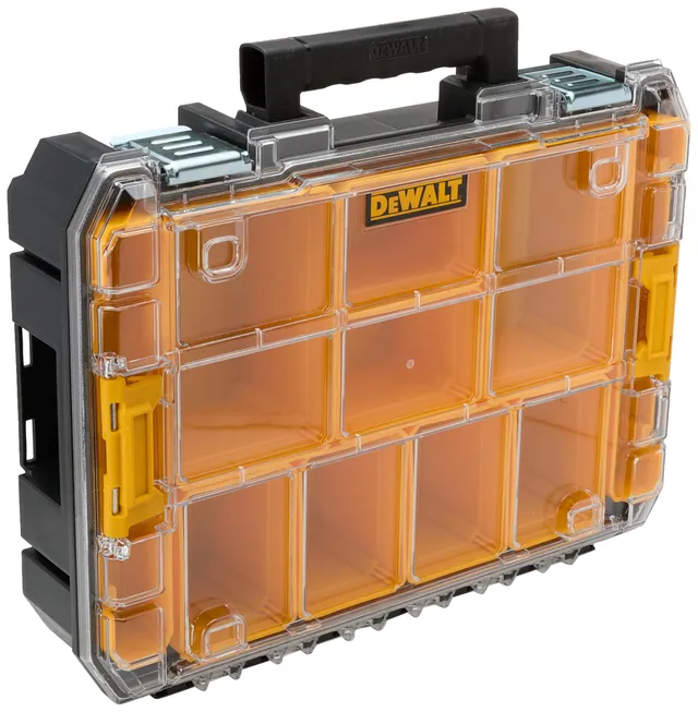 dewalt-dwst82968-1-organiseur-tstak-tanche-ip54-7-8l-couvercle-polycarbonate-tra image 1