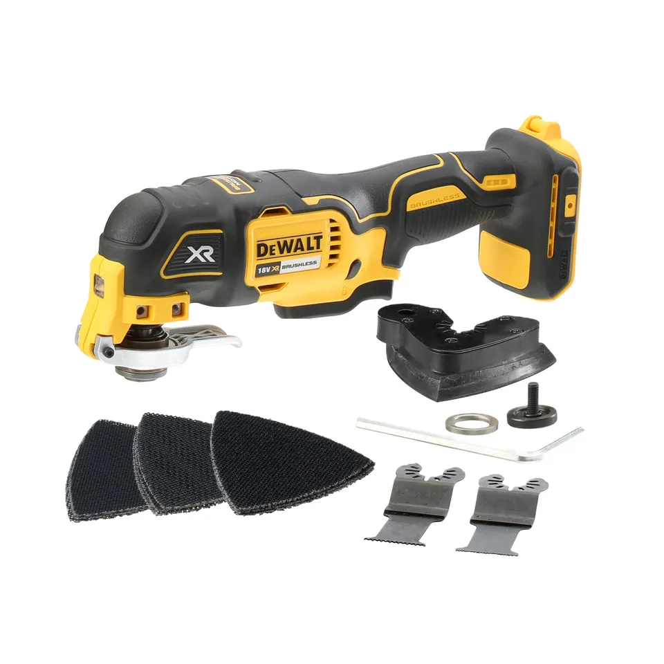 dewalt-dcs355n-xj-outil-multifonction-oscillant-sans-fil-brushless-xr-18v-avec-2 image 1