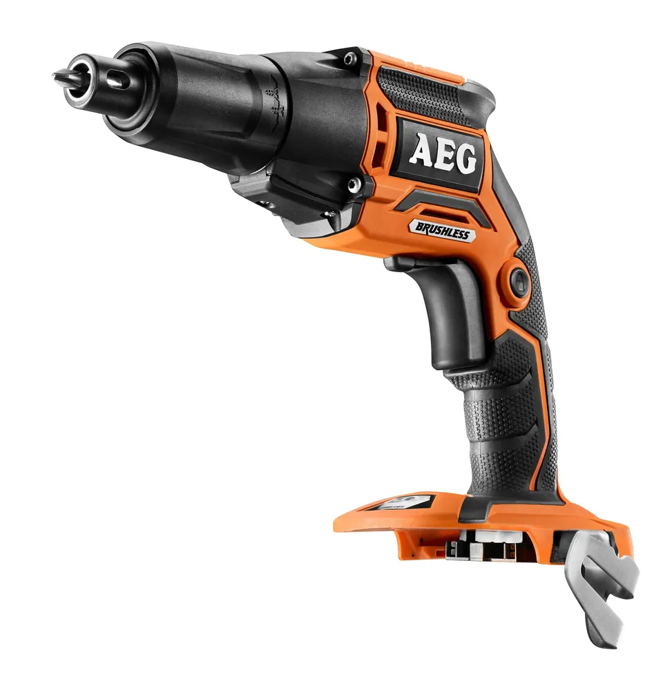 aeg-bts18bl-0-visseuse-plaquiste-18v-pro18v-brushless-5000-tr-min-push-drive-san image 1