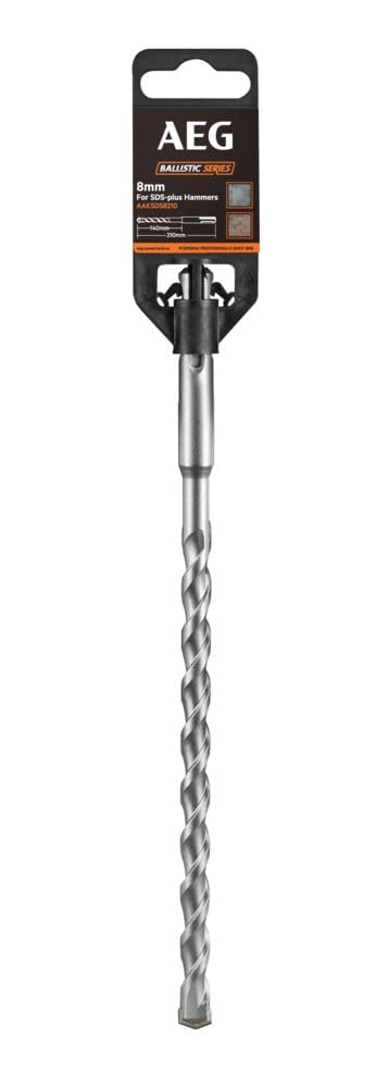 aeg-aaksds8210-foret-sds-2-taillants-8-mm-x-210-mm-pour-b-ton image 1