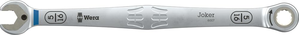 wera-6007-joker-sb-cl-mixte-cliquet-longue-imp-riale-5-16-x-180-mm-fourche-et-cl image 1