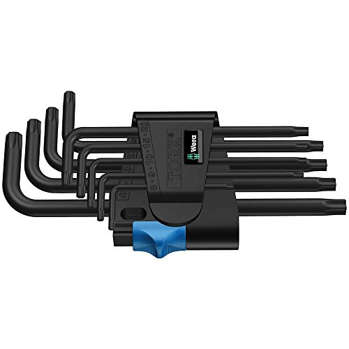 wera-967-l-9-torx-hf-jeu-de-9-cl-s-m-les-coud-es-avec-fonction-de-retenue-traite image 3