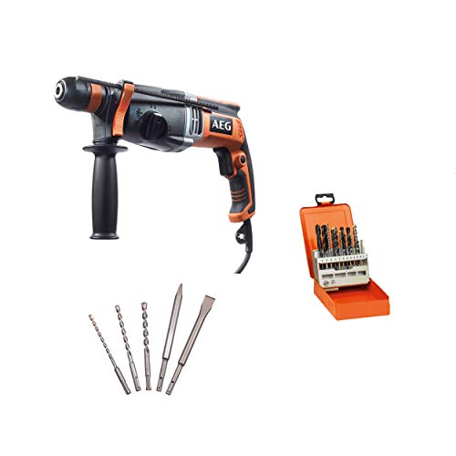 aeg-kh28-superxek-kit4-perforateur-sds-plus-28-mm-1010-w-coffret-forets-b-ton-19 image 5