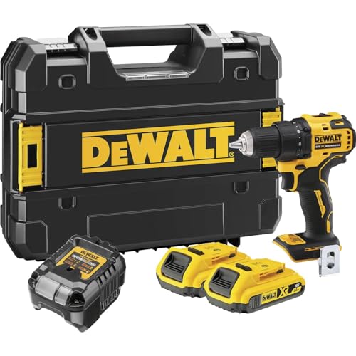 dewalt-dcd708d2t-qw-perceuse-visseuse-compacte-xr-18v-brushless-avec-2-batteries image 6
