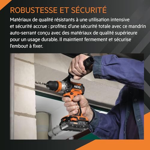 aeg-mandrin-auto-serrant-13-mm-sans-cl-pour-perceuses-bsb18cbl-bsb18c2x-bsb18cbl image 8