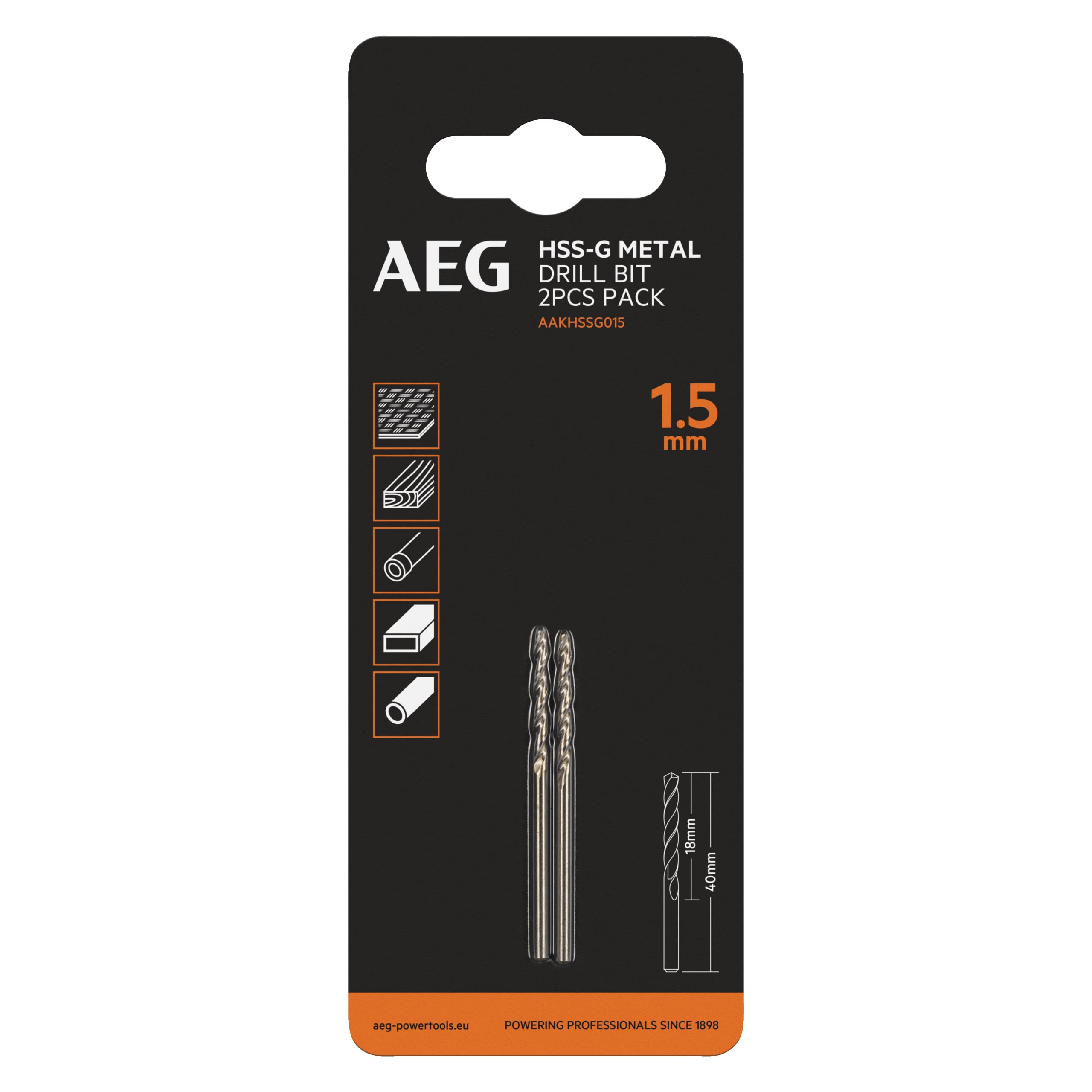 aeg-aakhssg015-forets-m-taux-hss-g-din338-1-5-mm-lot-de-2-finition-rectifi-e-pol image 2