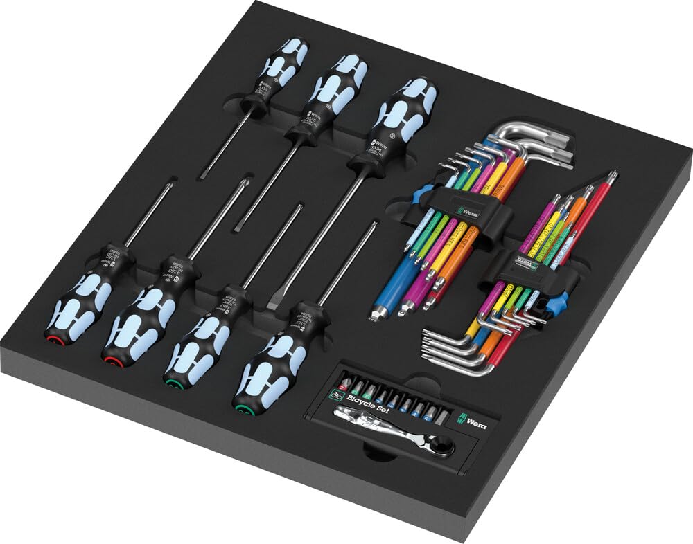 wera-9760-stainless-set-1-insert-en-mousse-bicolore-avec-outils-en-acier-inoxyda image 1