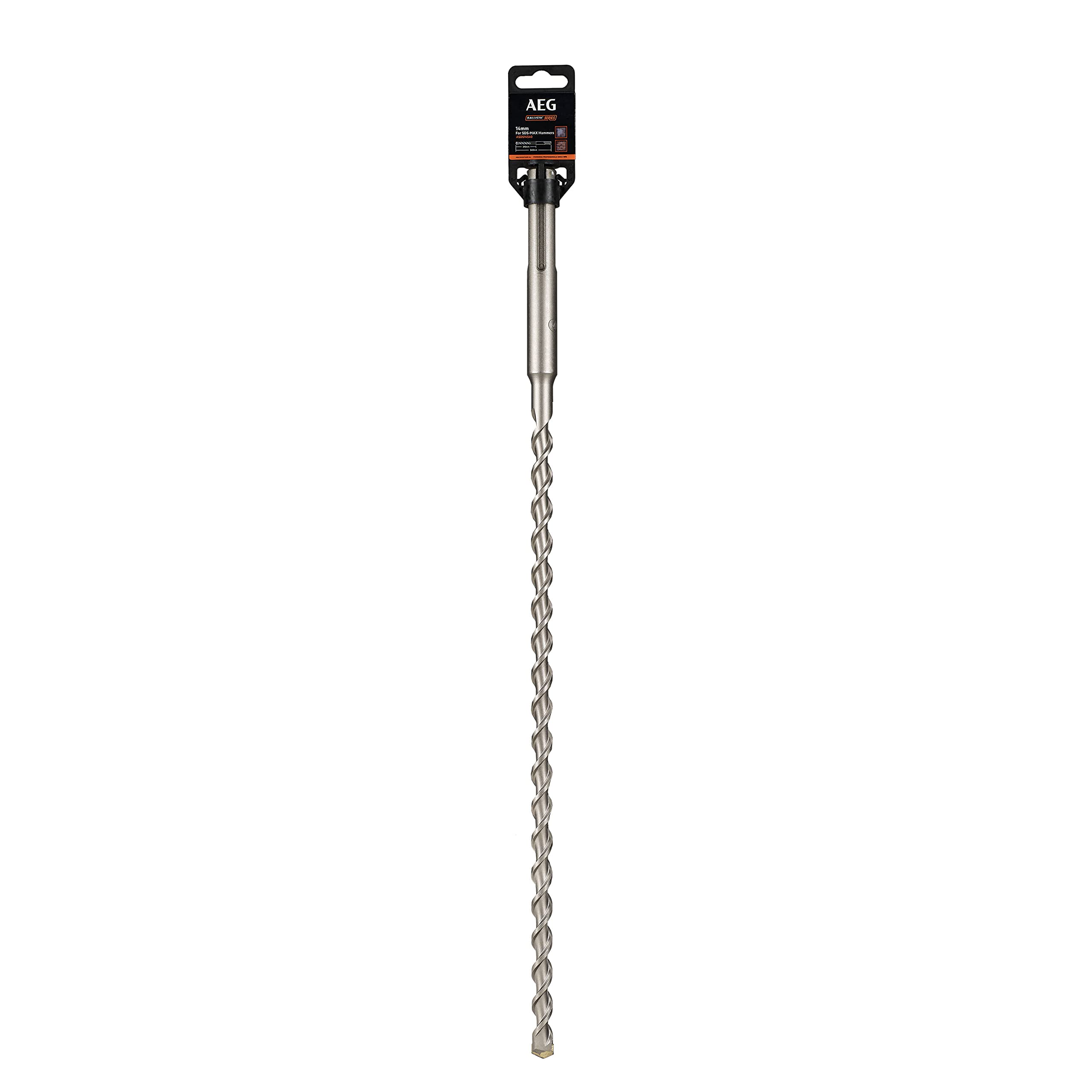 aeg-asds14540-foret-sds-max-2-taillants-14-mm-x-540-mm-utile-400-mm-t-te-carbure image 2
