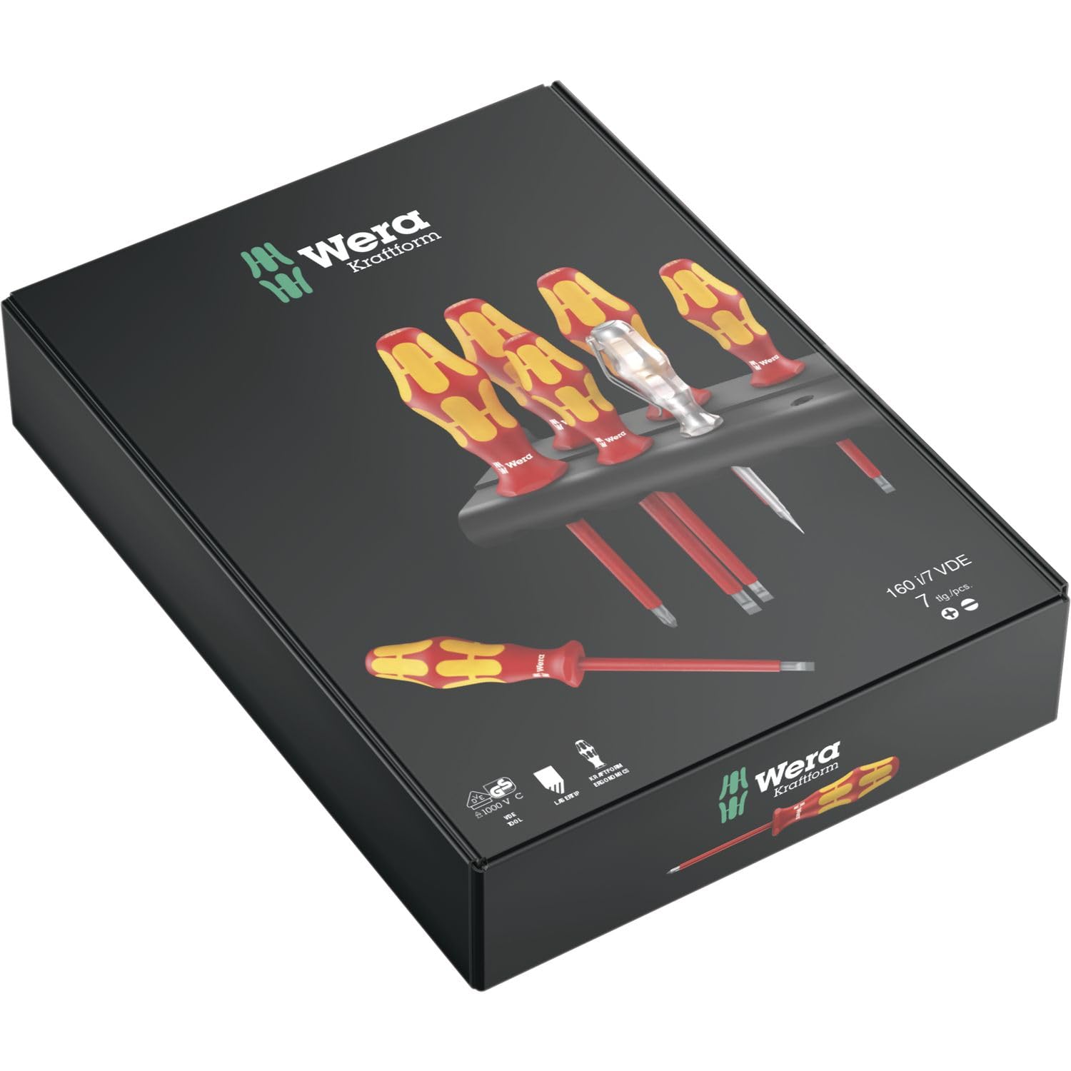 wera-160-i-7-kraftform-plus-vde-jeu-de-7-tournevis-isol-s-1000-v-avec-testeur-de image 2