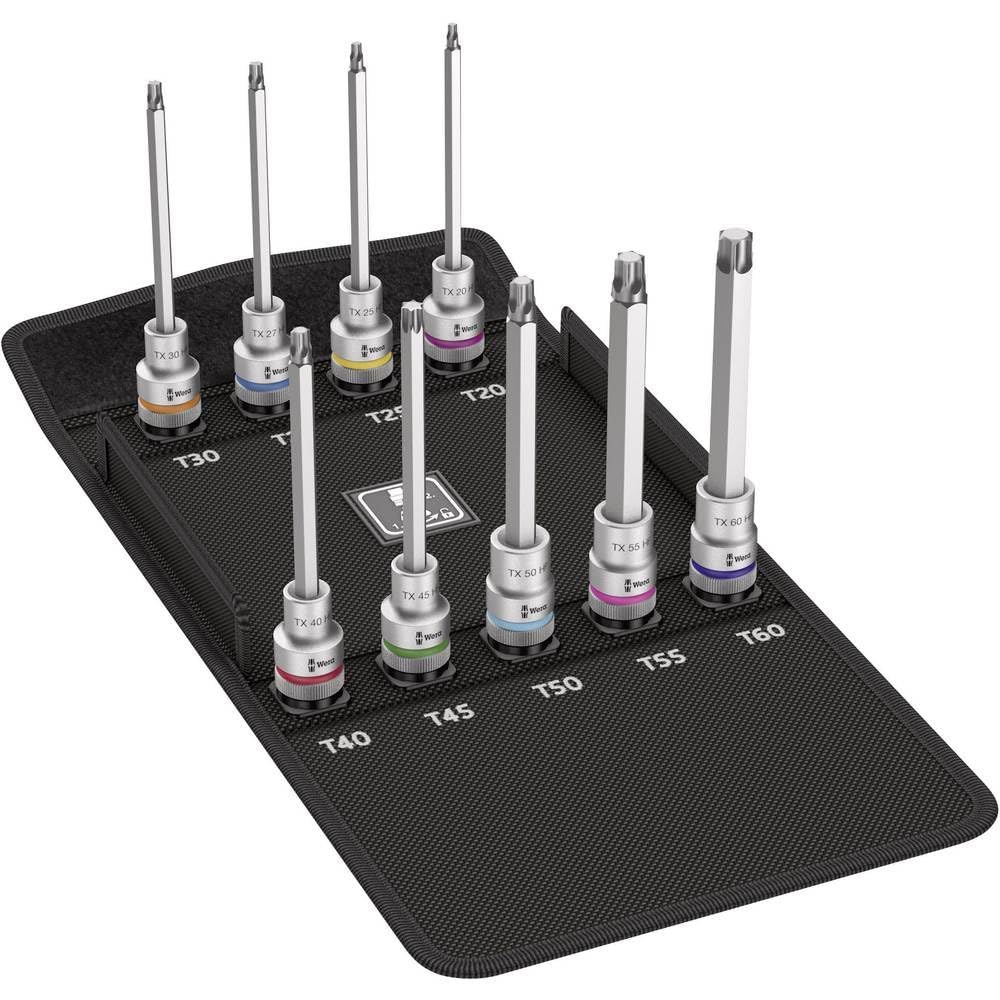 wera-8767-c-torx-hf-1-zyklop-jeu-de-9-douilles-embouts-torx-1-2-60-mm-avec-fonct image 2
