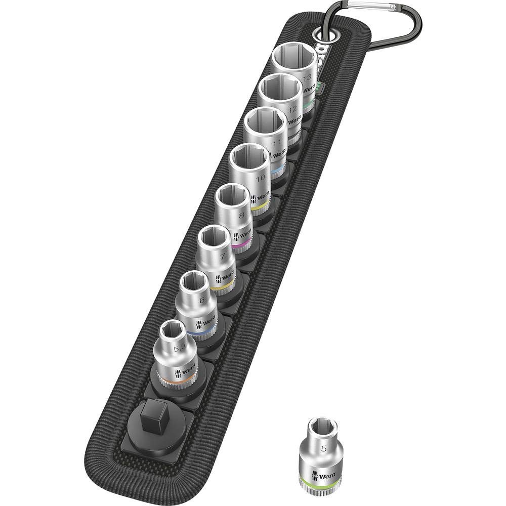 wera-05003883001-belt-4-zyklop-sangle-porte-douilles-1-4-avec-9-douilles-embouts image 2