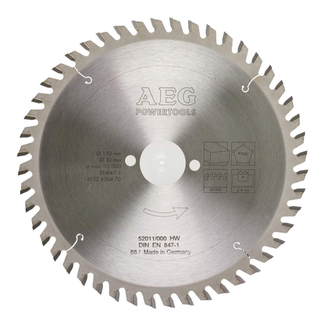 aeg-4932430470-lame-de-scie-circulaire-190-x-2-8-mm-48-dents-coupes-fines image 2