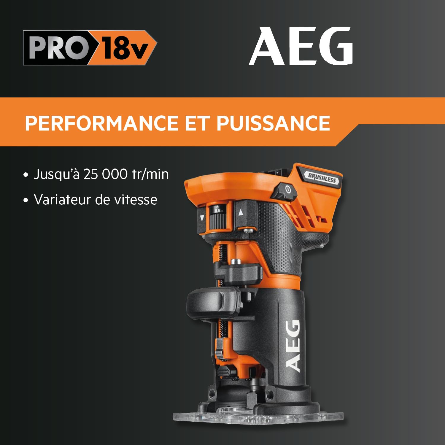 aeg-bof18bl2-0-affleureuse-18v-brushless-20-000-30-000-tr-min-pinces-6-mm-sans-b image 2