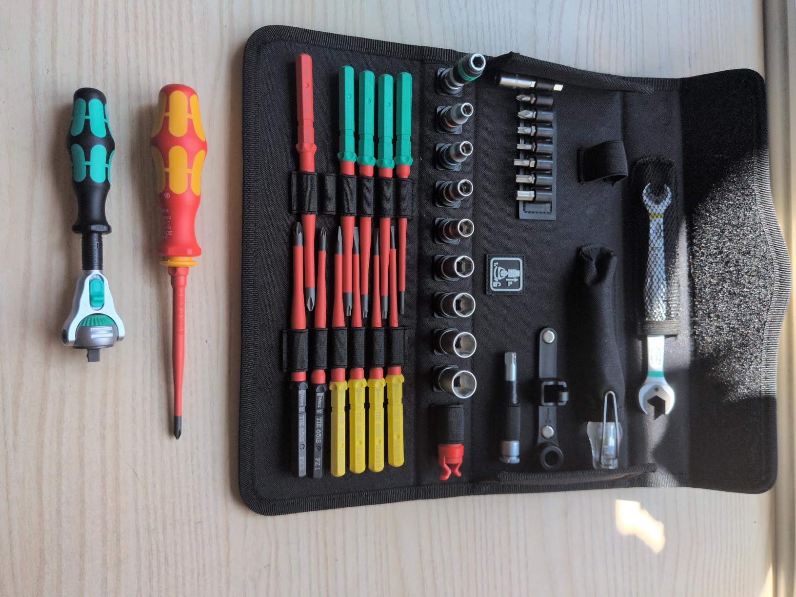 Coffret complet et bien organisé