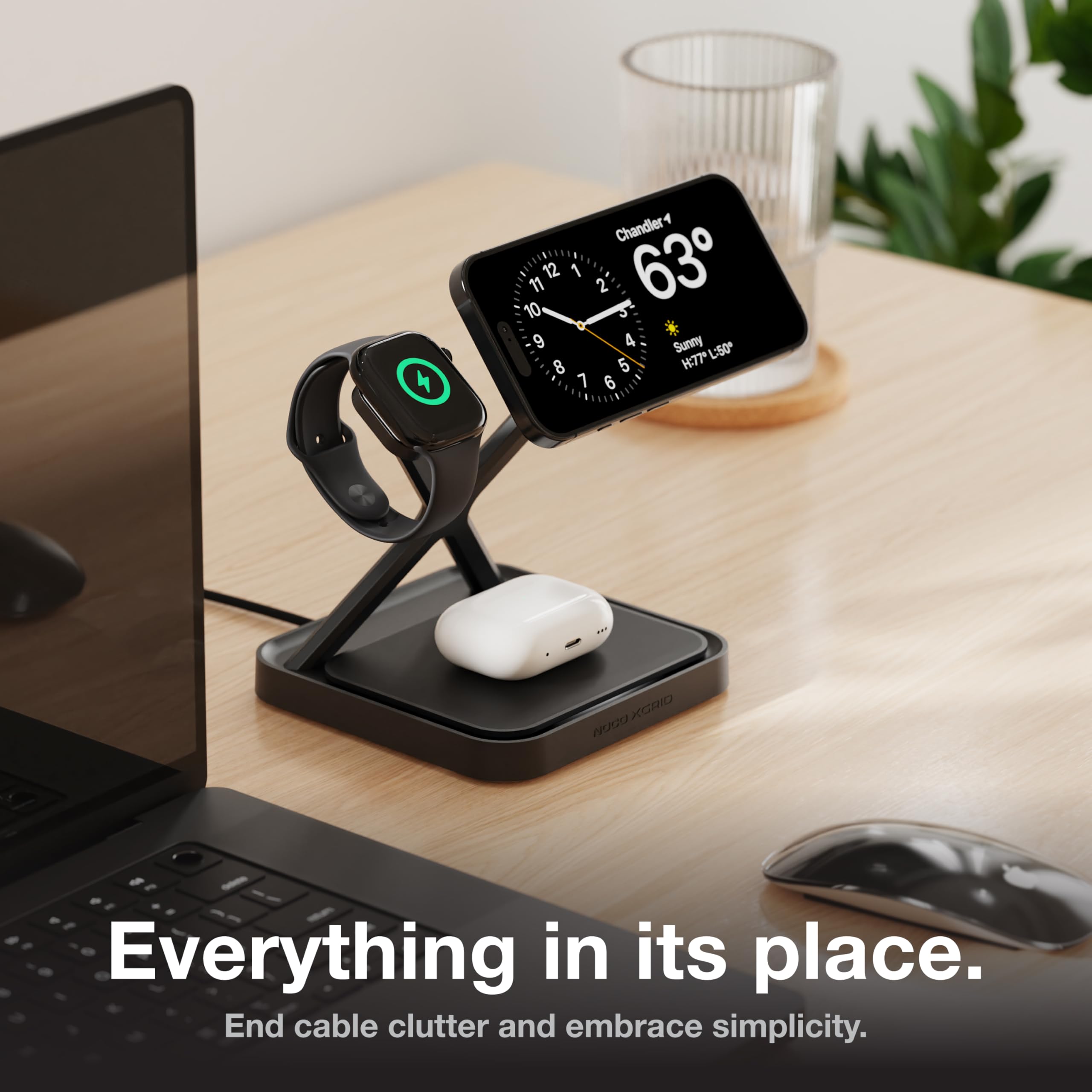 noco-xgrid-xds3-support-de-charge-sans-fil-3-en-1-iphone-apple-watch-et-airpods- image 3