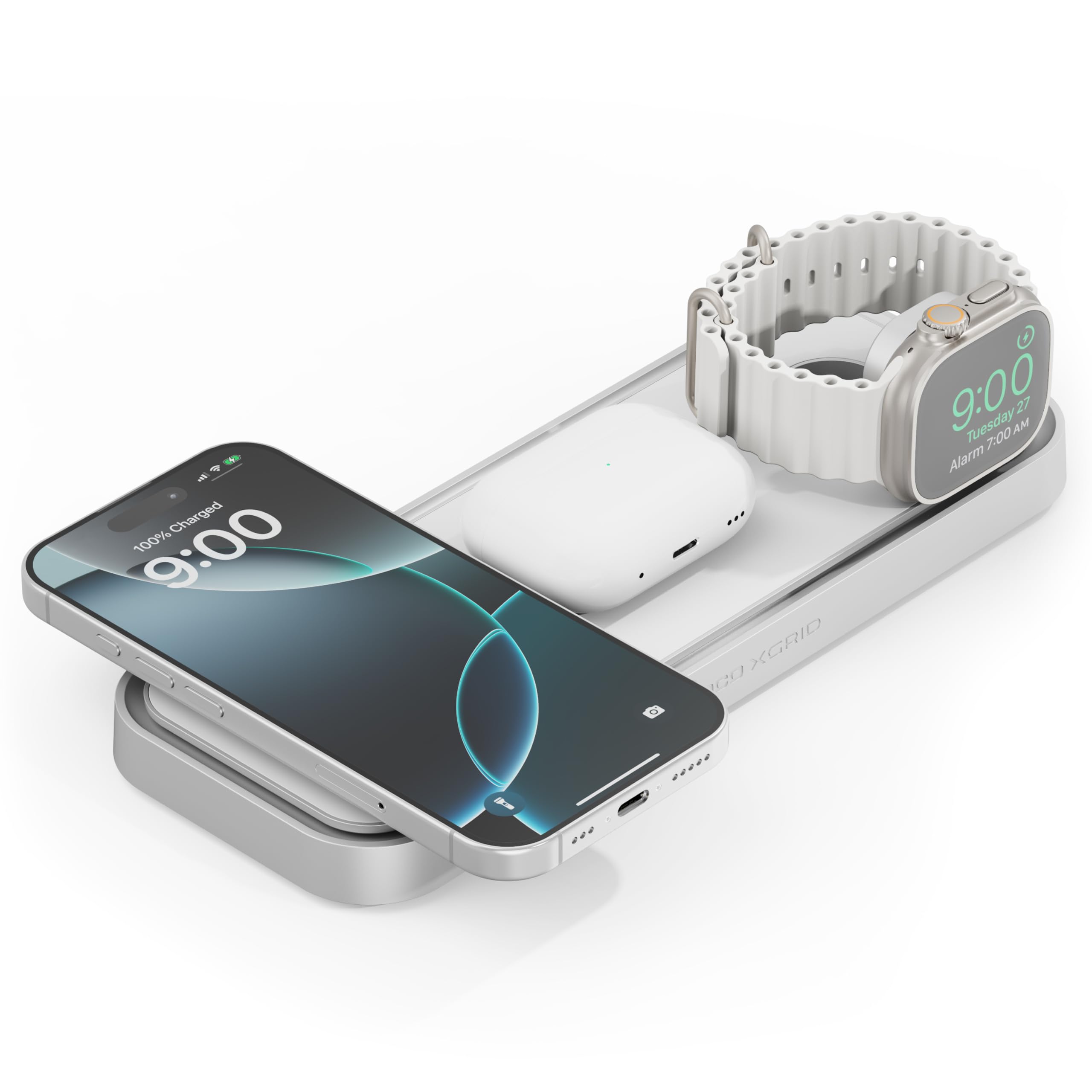 noco-xgrid-xdp3-station-de-charge-sans-fil-3-en-1-magsafe-qi2-pour-iphone-apple- image 1