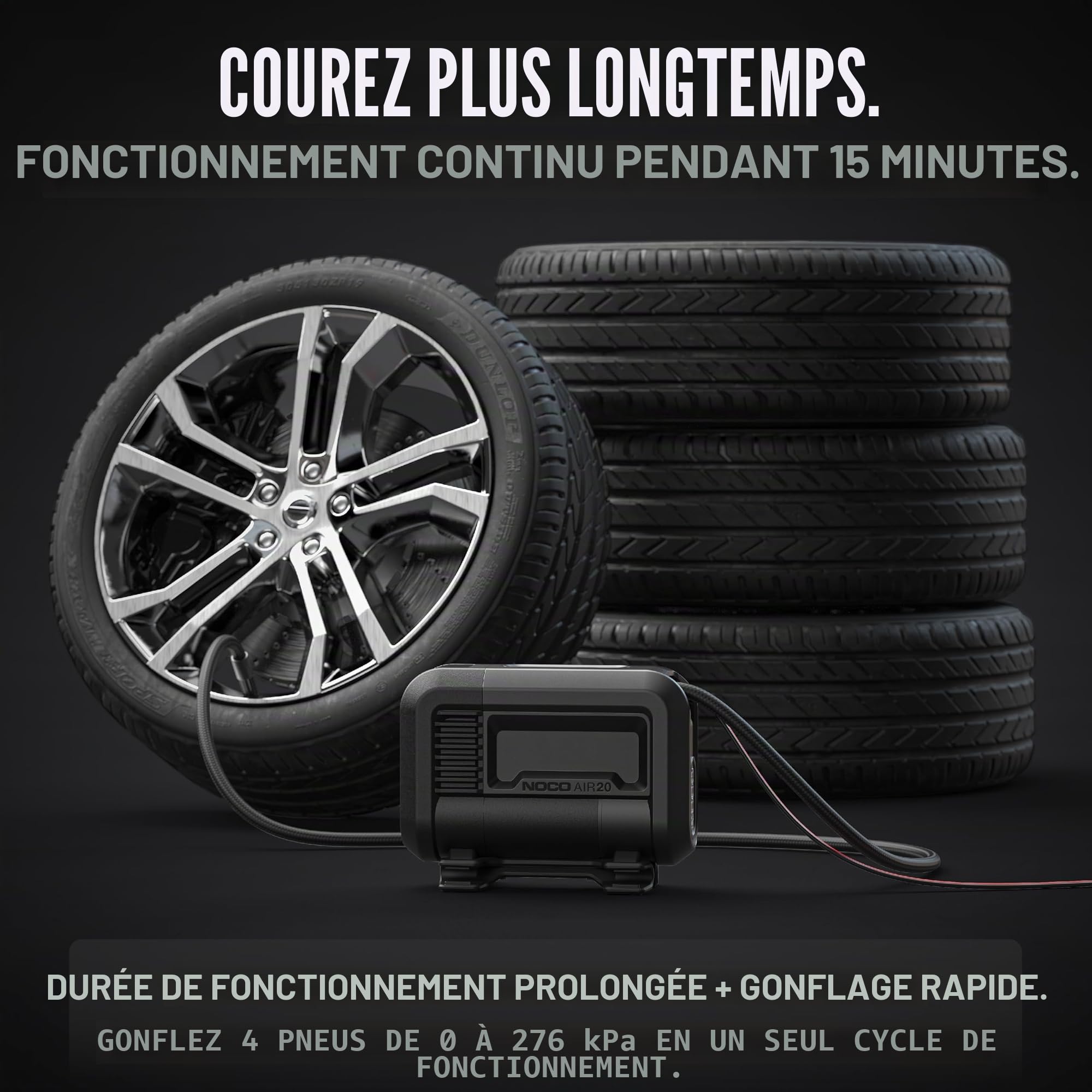 noco-air20-gonfleur-de-pneu-portable-20a-12v-compresseur-47-slpm-0-40-psi-en-2-5 image 4