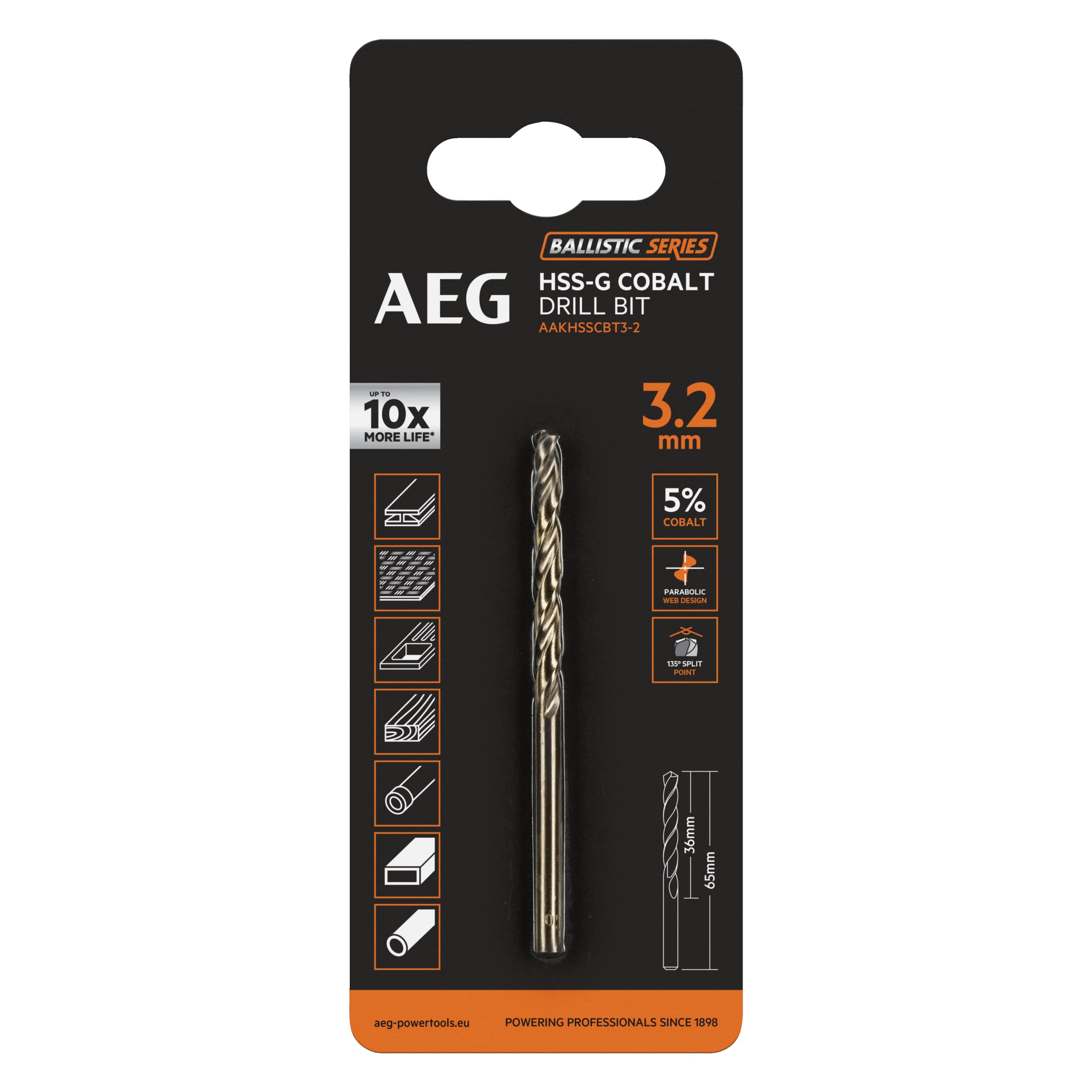 aeg-aakhsscbt3-2-foret-m-taux-hss-g-cobalt-3-2-mm-34-mm image 2