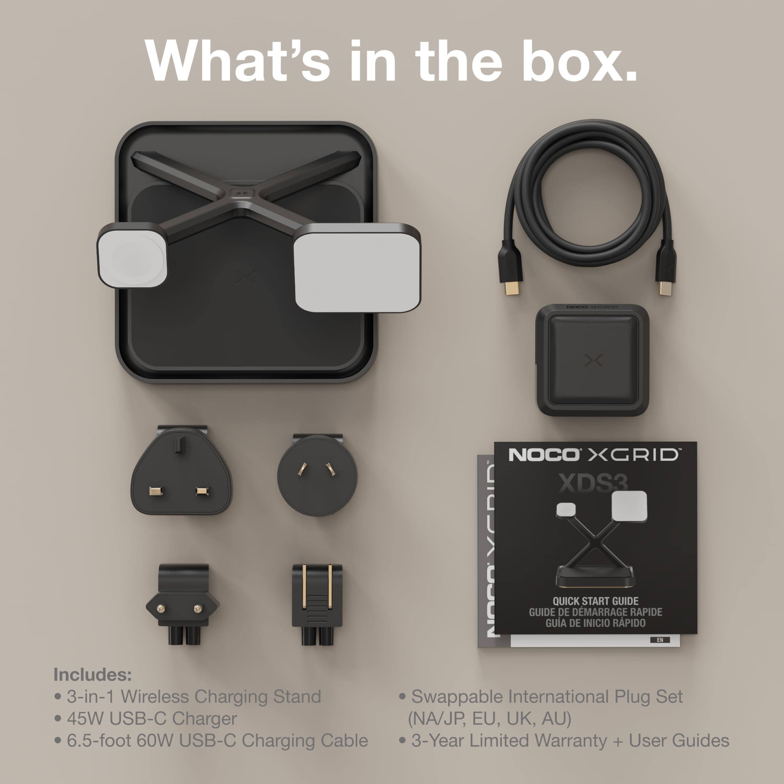 noco-xgrid-xds3-support-de-charge-sans-fil-3-en-1-iphone-apple-watch-et-airpods- image 7