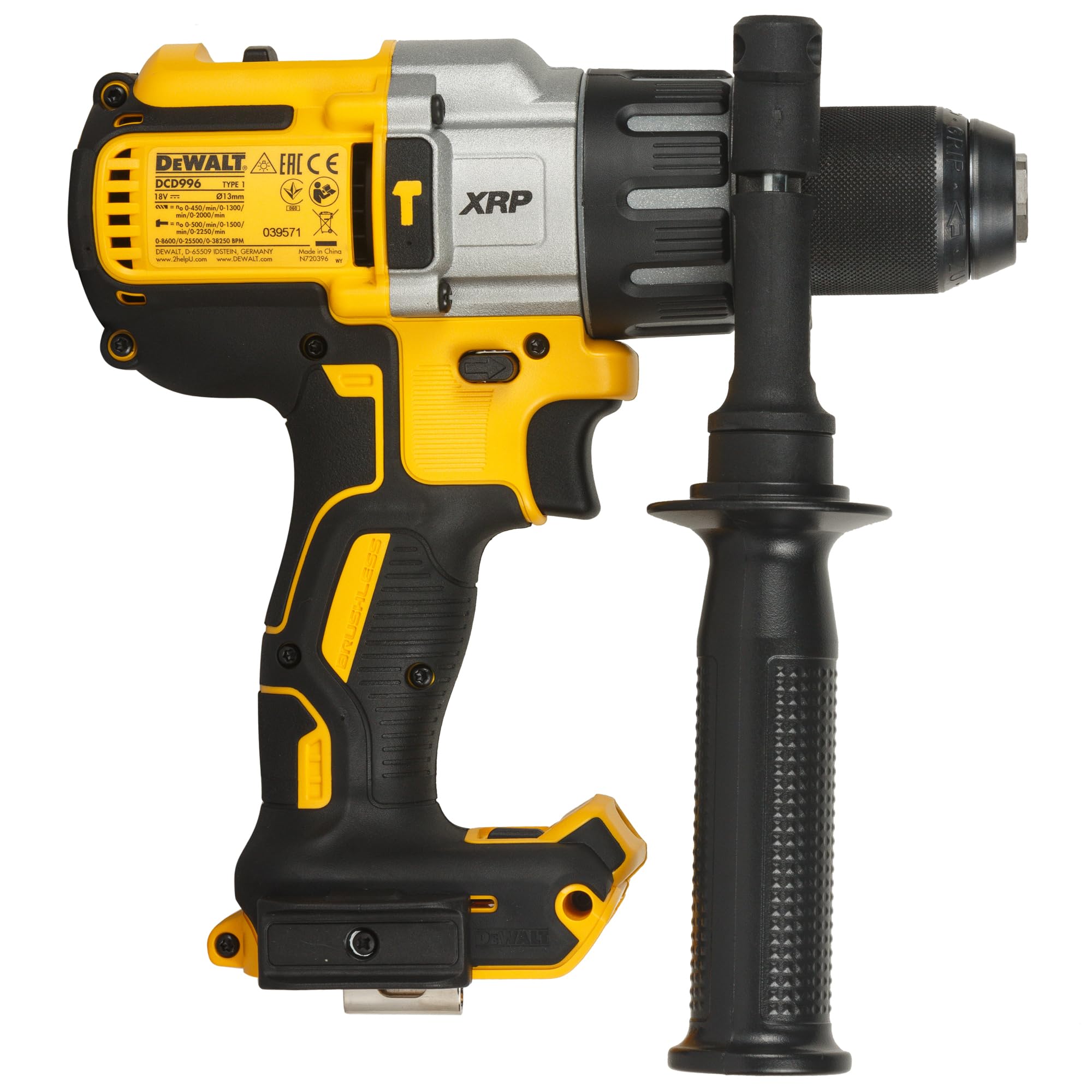 dewalt-dcd996nt-perceuse-visseuse-percussion-xrp-18v-xr-brushless-nue-sans-batte image 2