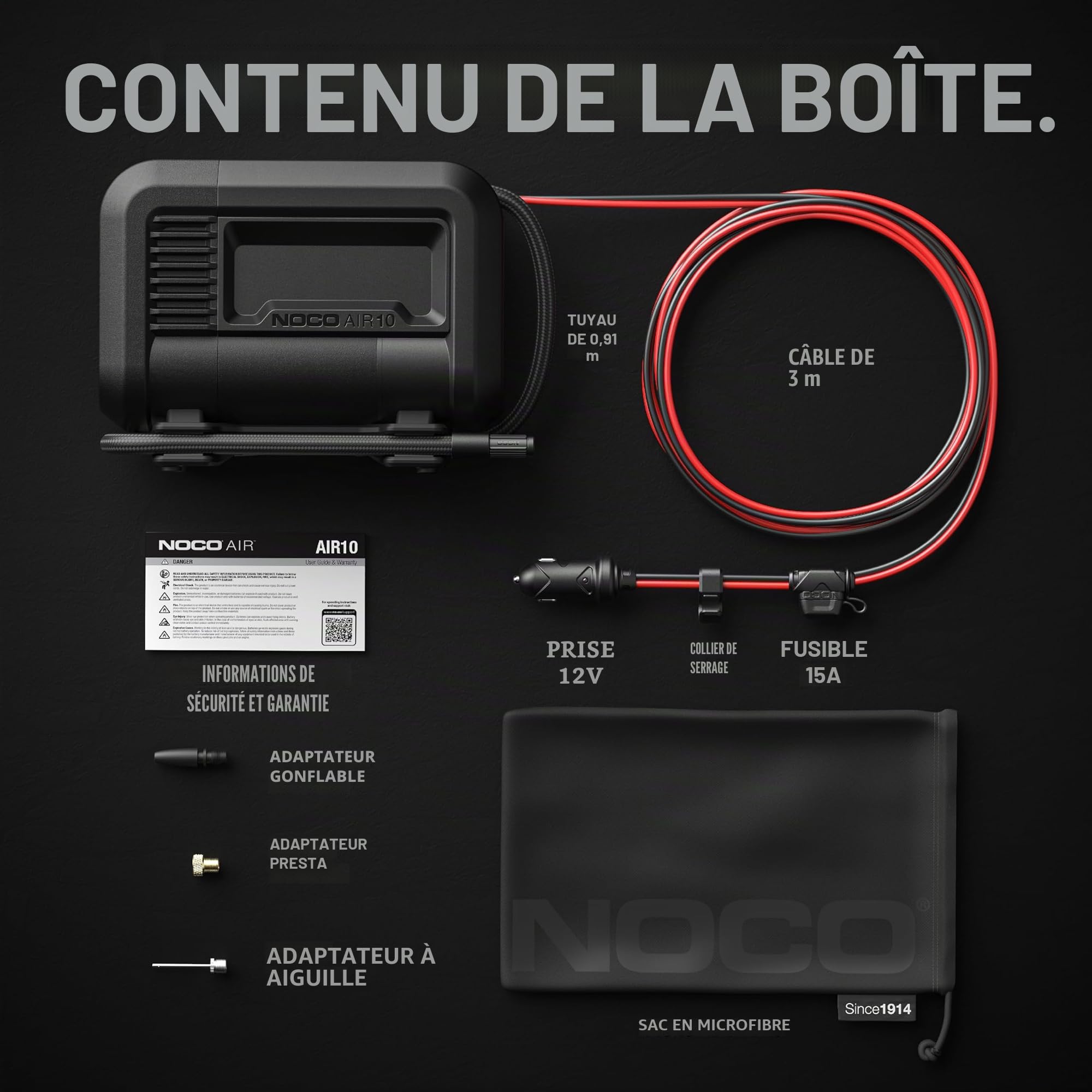 noco-air10-gonfleur-de-pneu-portable-12v-10a-36-slpm-0-40-psi-en-3-8-min-arr-t-a image 7