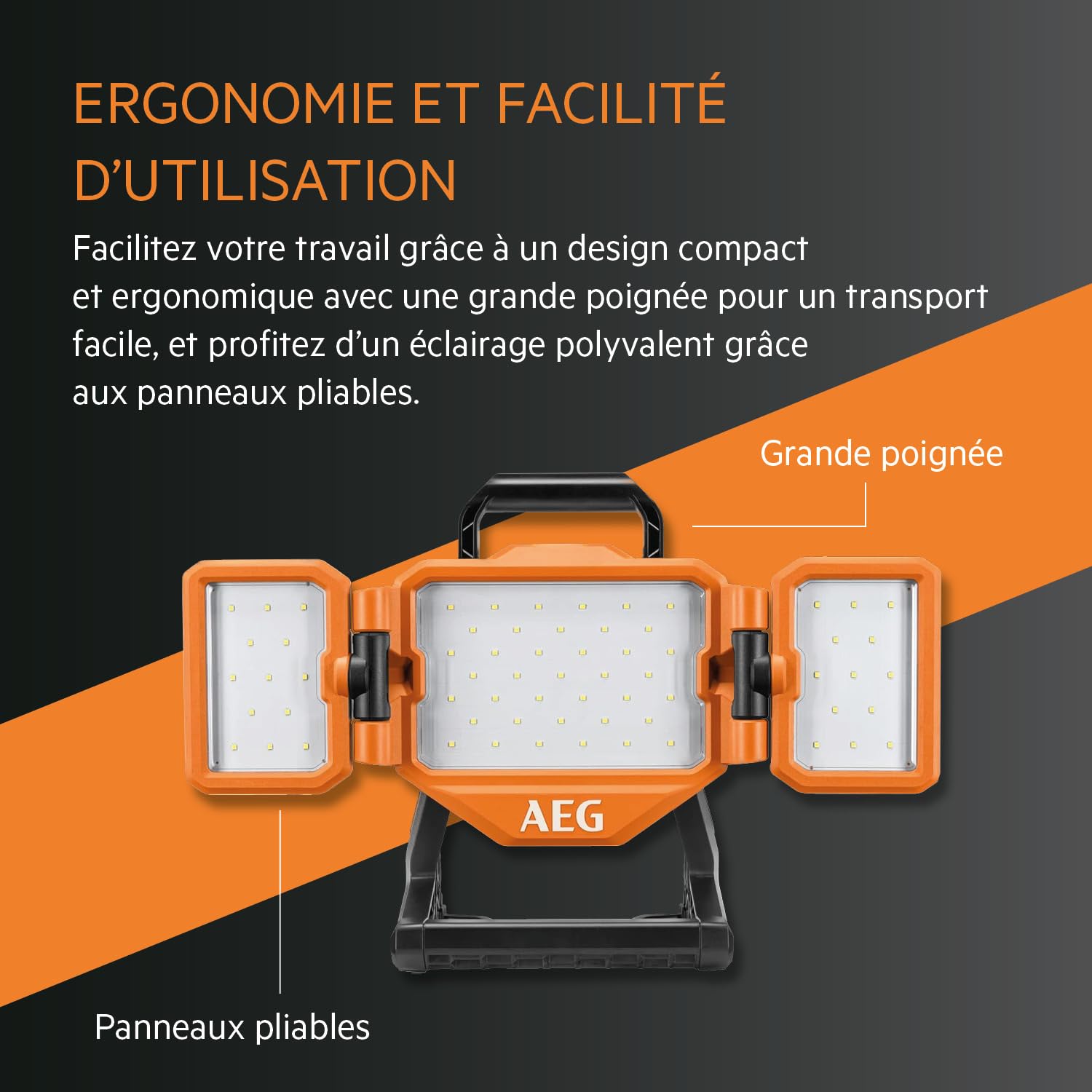 aeg-blp18-0-projecteur-led-18v-hybride-triple-panneaux-3500-lumens-batterie-ou-s image 4