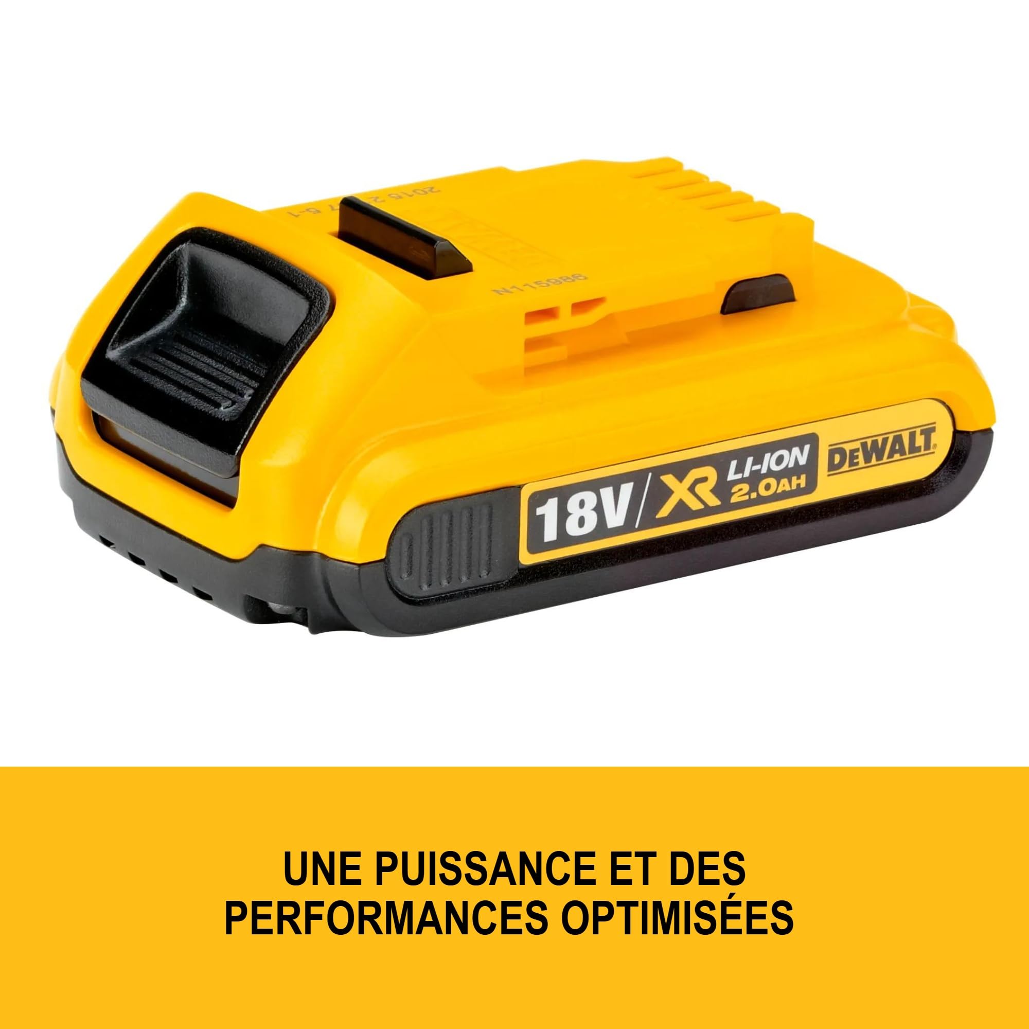 dewalt-dcb183-batterie-18v-2-0ah-xr-li-ion-jauge-3-led-compatible-gamme-xr-250-o image 3