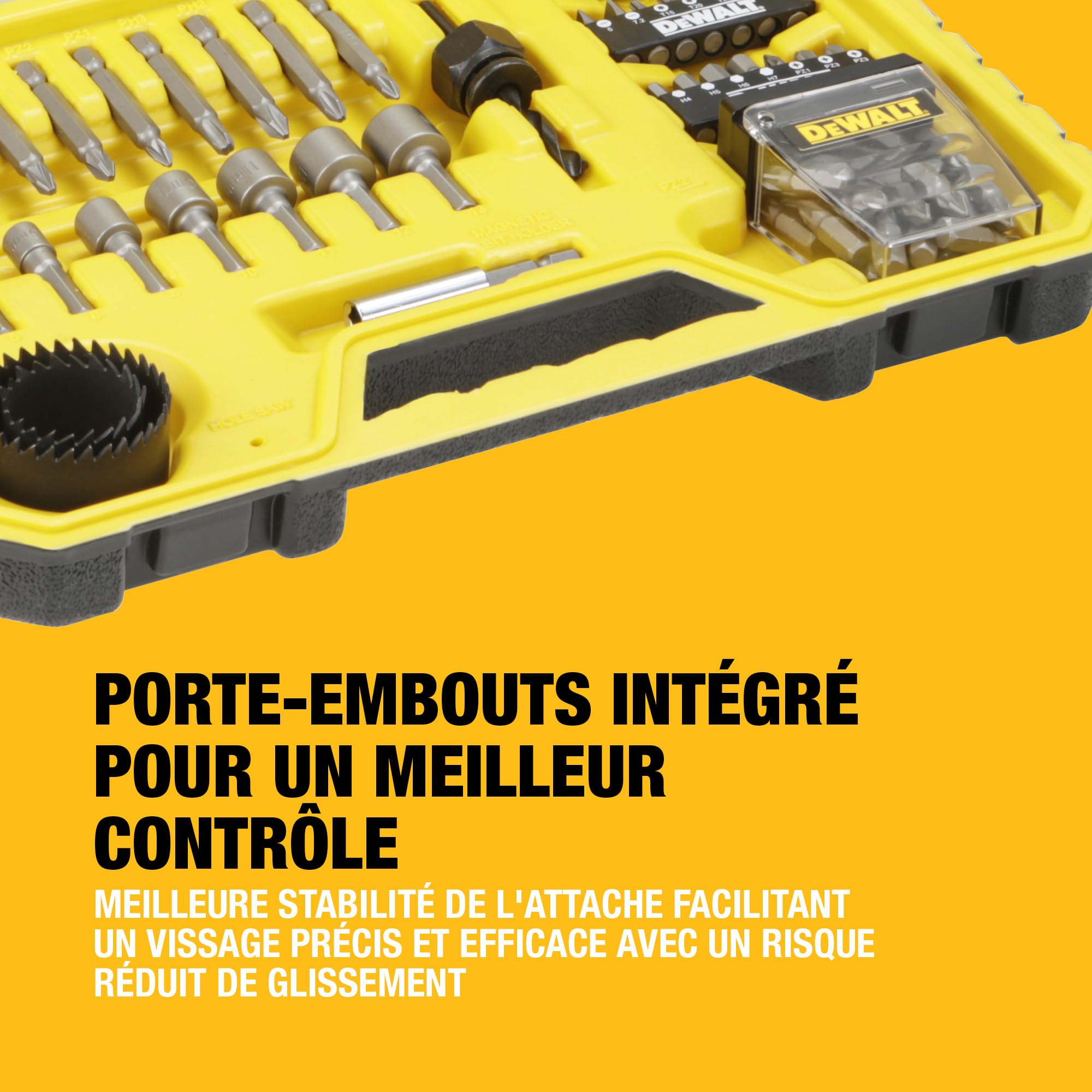dewalt-dt71563-qz-coffret-100-pi-ces-per-age-et-vissage-forets-bois-m-tal-ma-onn image 7