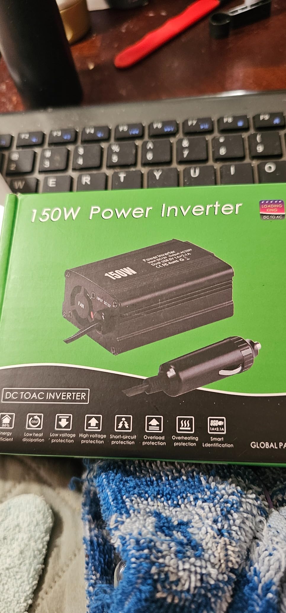 Parfait pour mon gonfleur 12V