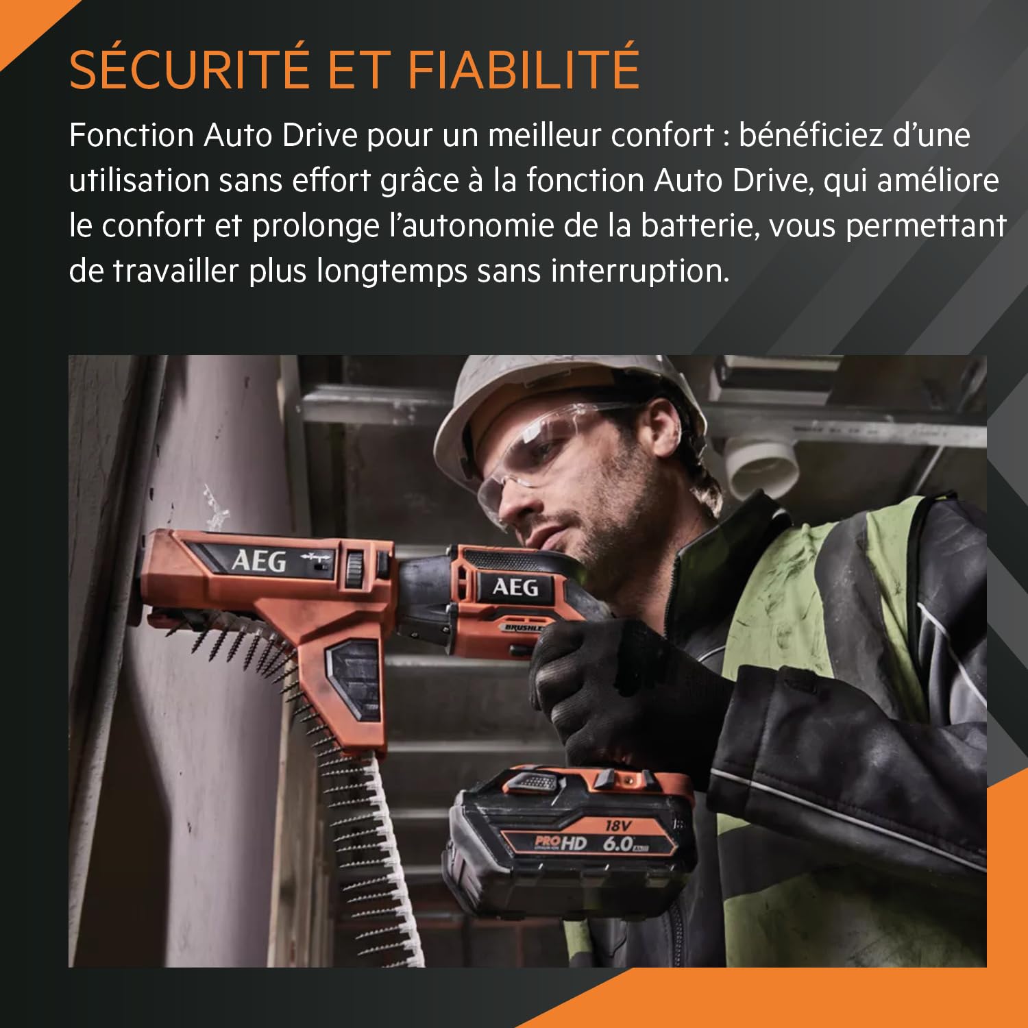 aeg-bts18bl-0-visseuse-plaquiste-18v-pro18v-brushless-5000-tr-min-push-drive-san image 4