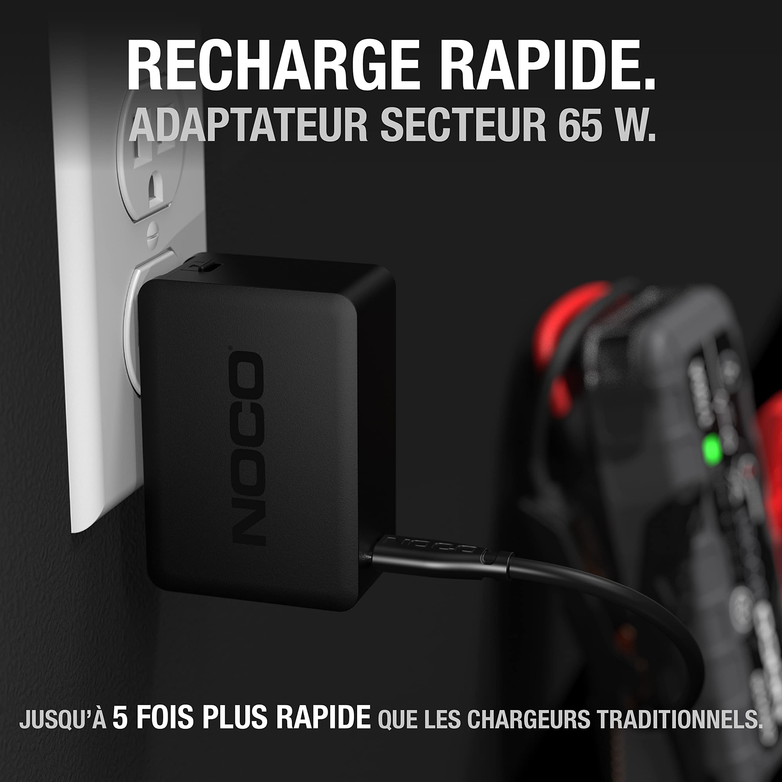 noco-u65-chargeur-rapide-usb-c-65-w-pour-boosters-noco-boost-x-gbx45-gbx55-gbx75 image 2